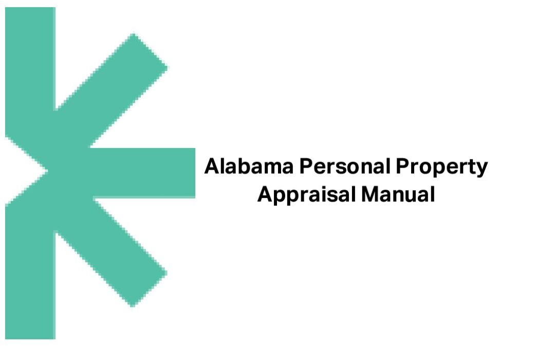 #14 – Alabama-Personal-Property-Appraisal-Manual-revised-7-22